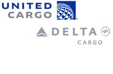 UNITED CARGO, DELTA CARGO, FedEx